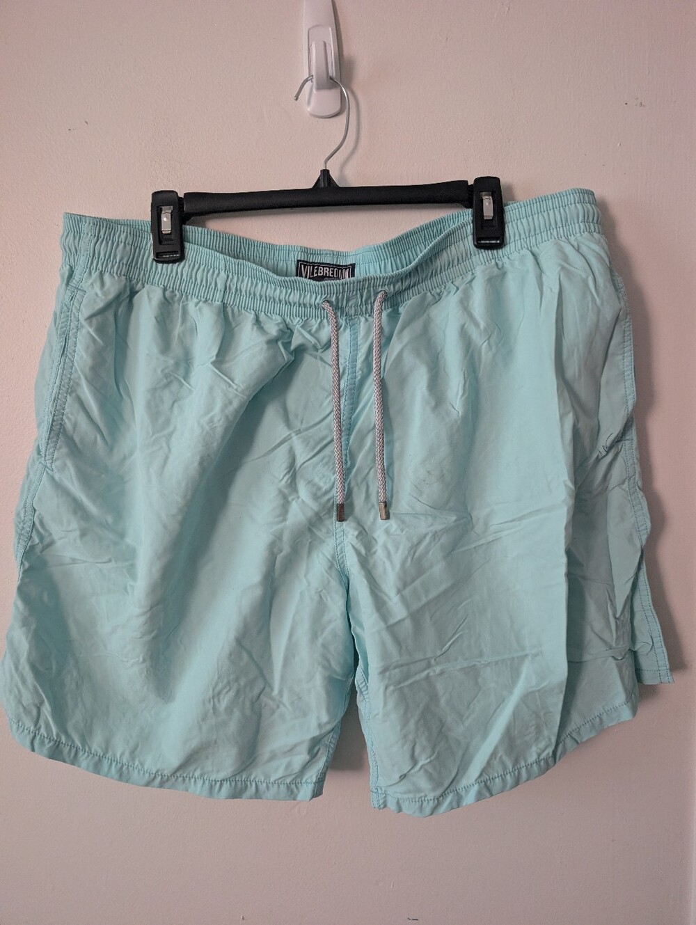 Vilebrequin Mens Bright Blue Swim Trunks